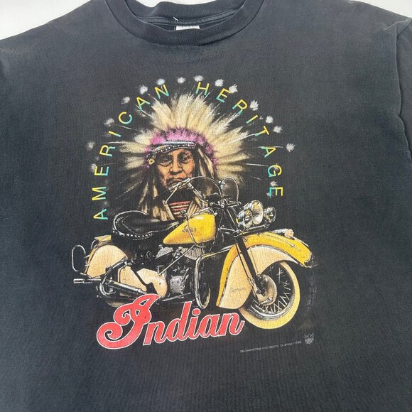 1994 Indian Motorcycle American Heritage Graphic Tee XXL - Picture 4 of 7